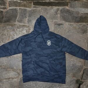 Independent Trading Company Men’s 2XL Black Camo Hoodie Voodoo Brewing Company